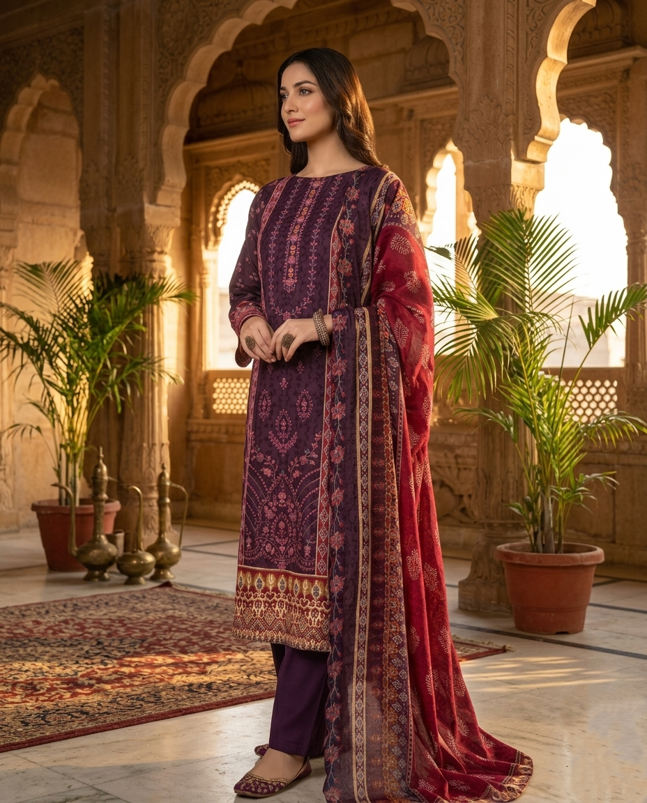 Bin Saeed 11 - Pakistani Designer Unstitched Suits