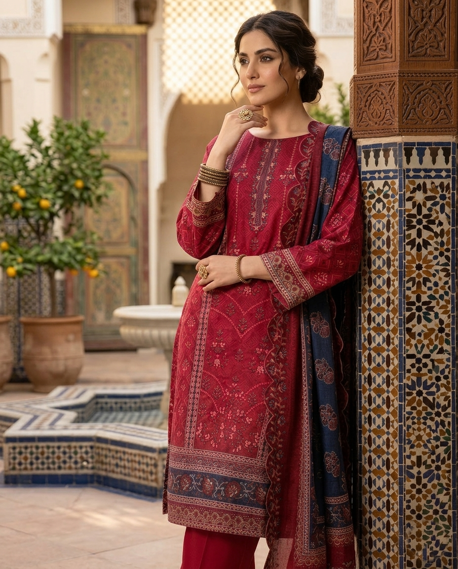 Bin Saeed 11 - Pakistani Designer Unstitched Suits