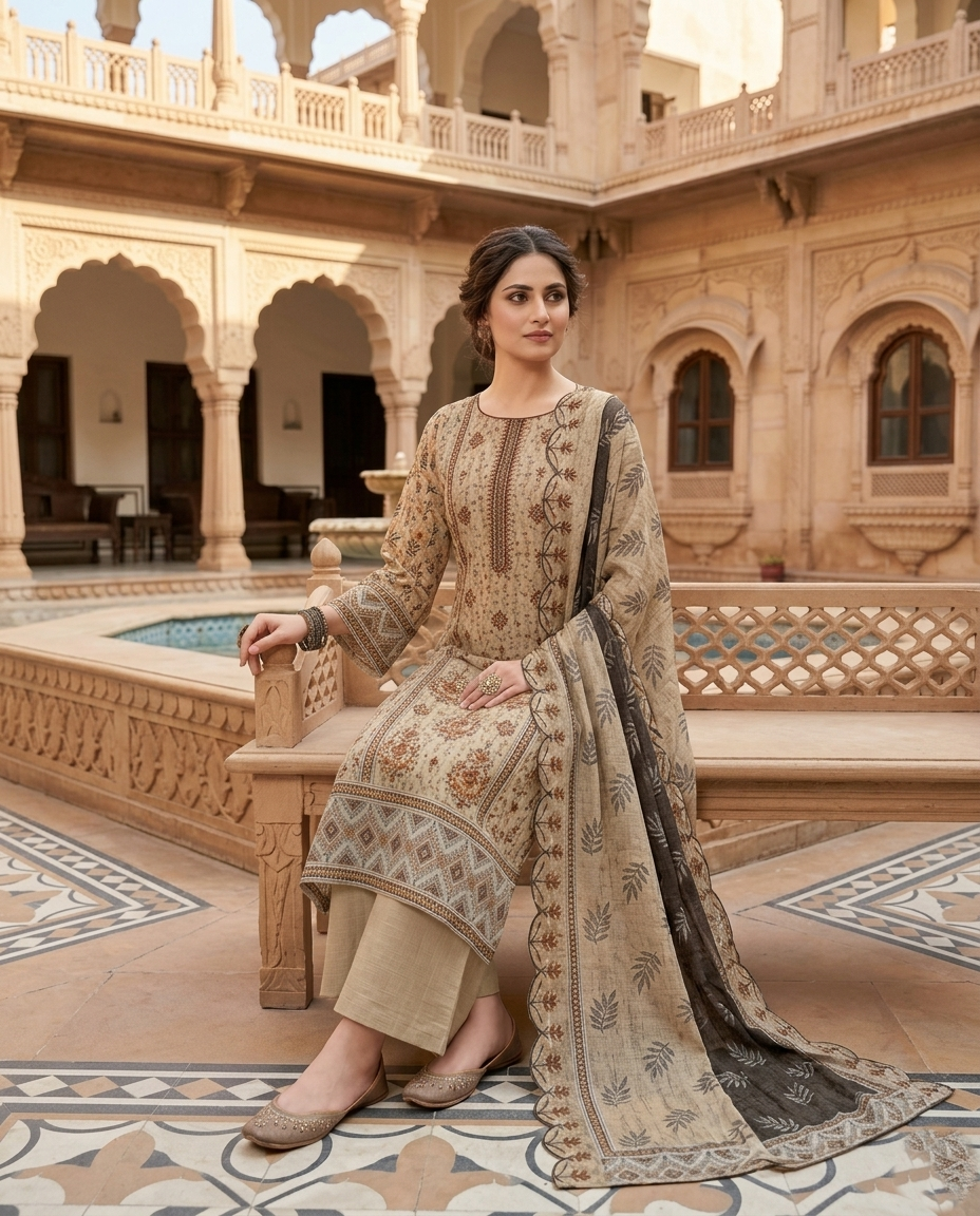 Bin Saeed 11 - Pakistani Designer Unstitched Suits